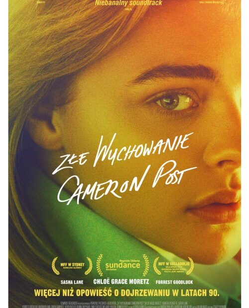Plakat filmu „Złe wychowanie Cameron Post” (2018)