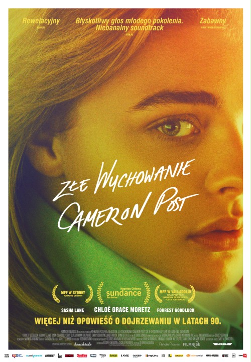 Plakat filmu „Złe wychowanie Cameron Post” (2018)